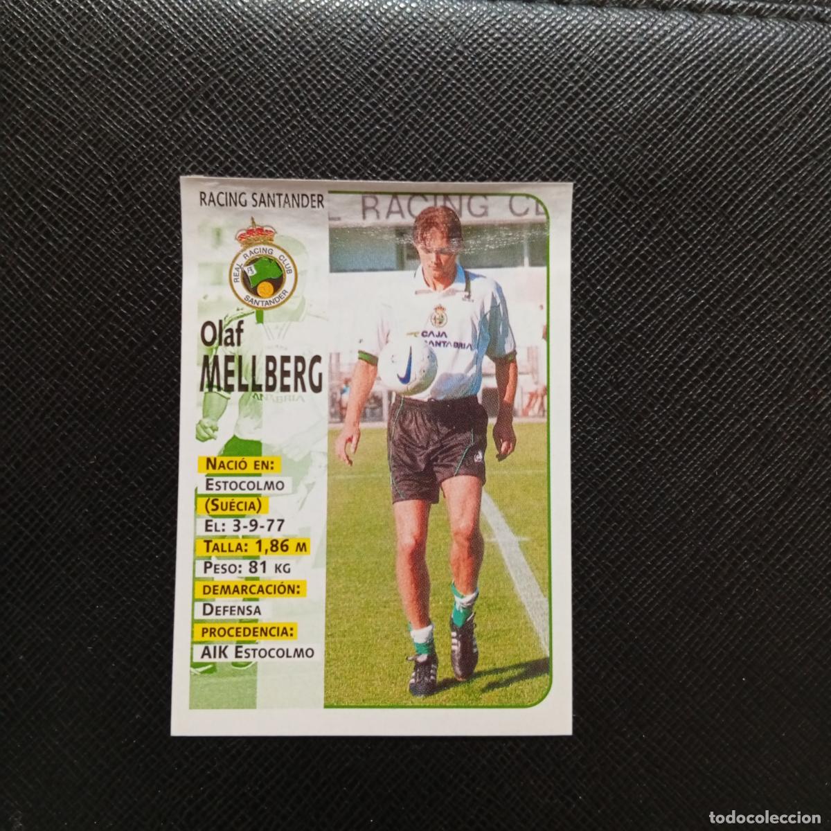 Cromos de F&uacute;tbol: 284 MELLBERG RACING SANTANDER PANINI 1998 1999 CROMO FUTBOL LIGA 98 99 - VENTANILLA - A20 PG226