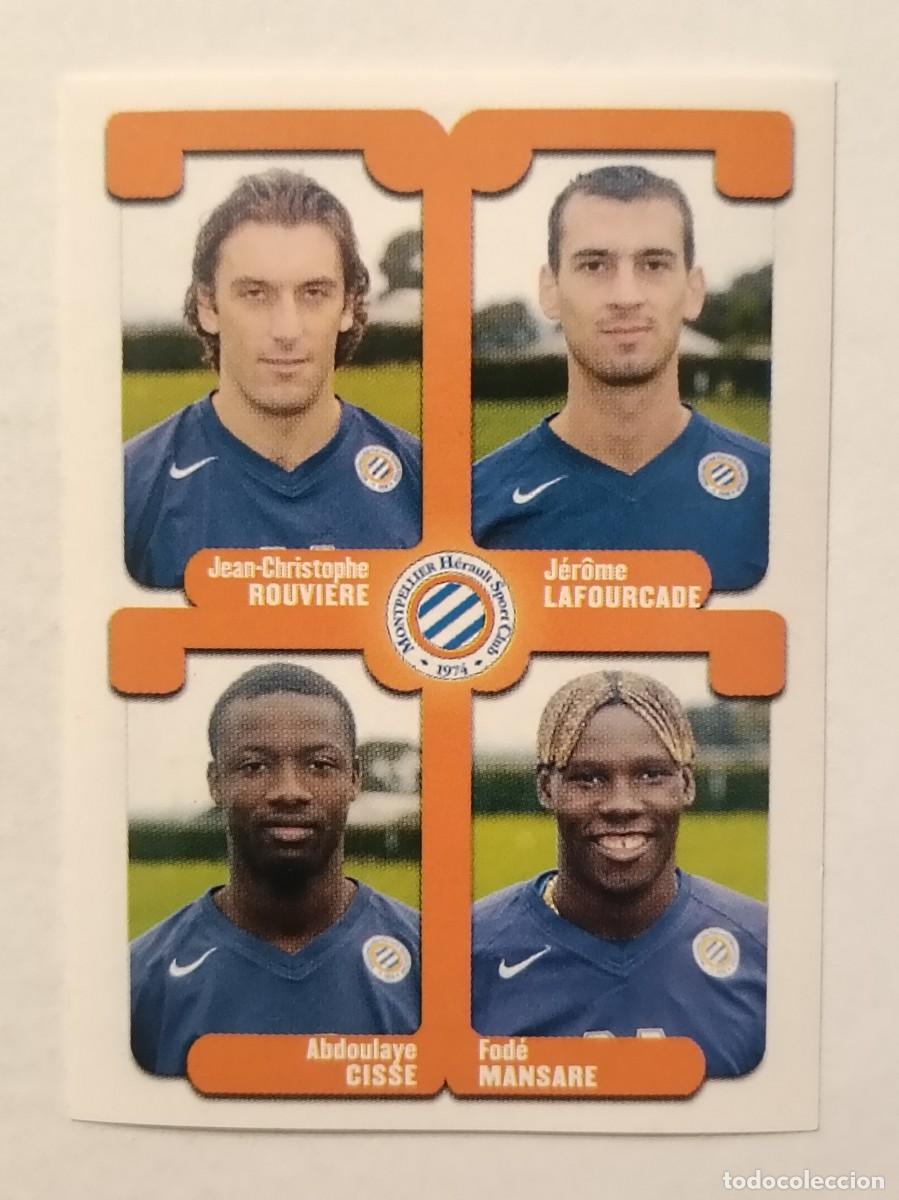 Cromos de F&uacute;tbol: #460 ROUVIERE-LAFOURCADE-CISSE-MANSARE (MONTPELLIER) LIGUE 1 FOOT 2005 PANINI
