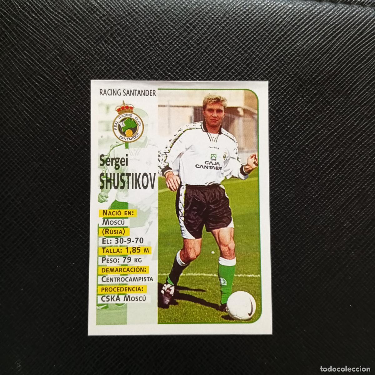 Figurine di Calcio: 279 SHUSTIKOV RACING PANINI 1998 1999 CROMO FUTBOL LIGA 98 99 - VENTANILLA - A20 PG244