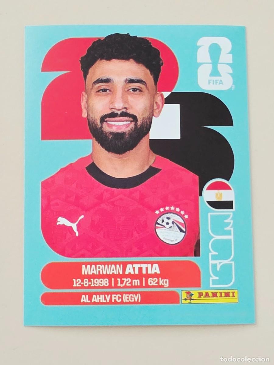 Figurine di Calcio: EGY 10 Marwan Attia, Egipto, Panini FIFA World Cup Mundial 2026 Sticker