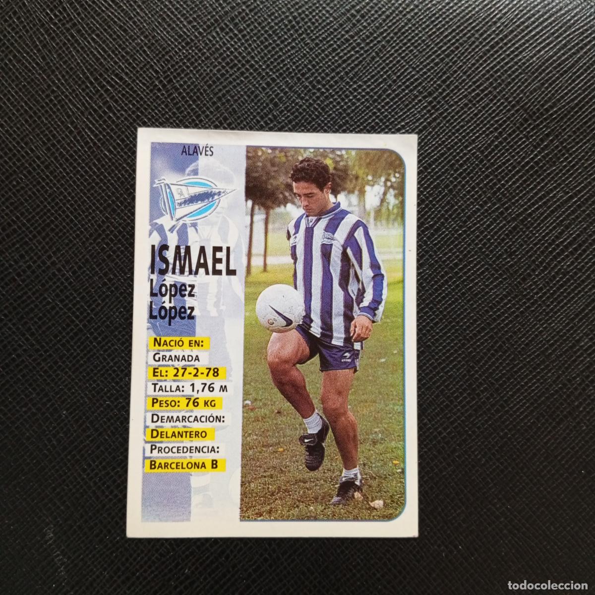 Cromos de F&uacute;tbol: 328A 328 ISMAEL ALAVES PANINI 1998 1999 CROMO FUTBOL LIGA 98 99 - VENTANILLA - A20 PG271