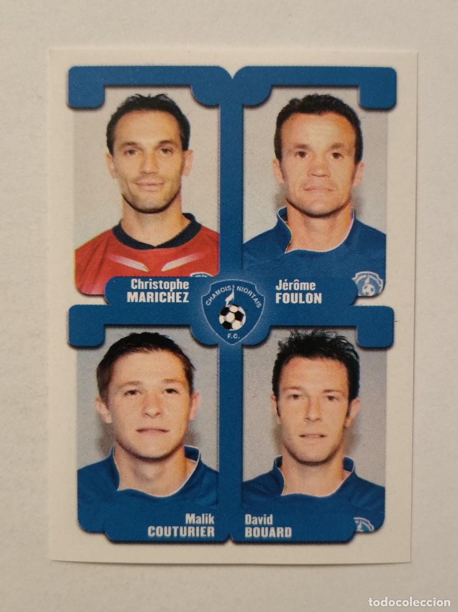 Cromos de F&uacute;tbol: #466 MARICHEZ-FOULON-COUTURIER-BOUARD (NIORTAIS) LIGUE 1 FOOT 2005 PANINI
