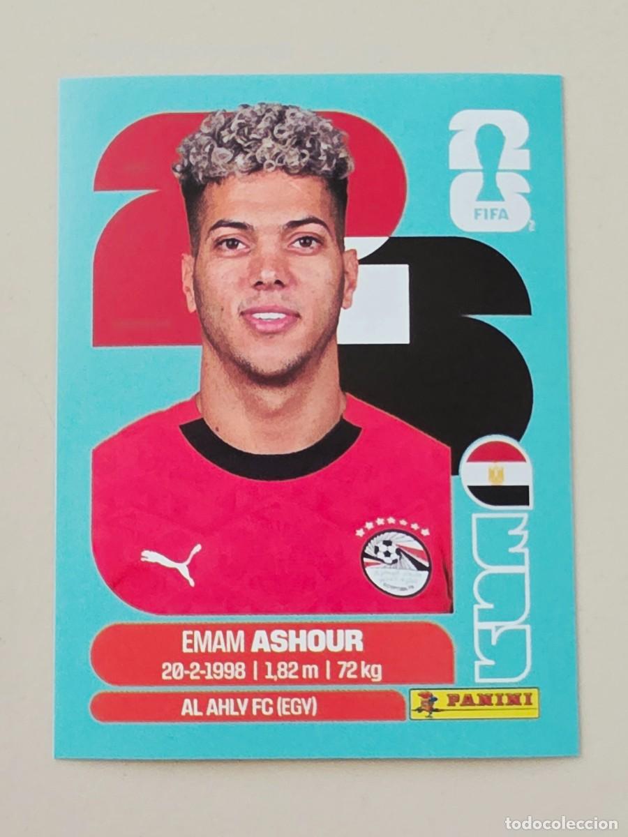 Cromos de F&uacute;tbol: EGY 15 Emam Ashour, Egipto, Panini FIFA World Cup Mundial 2026 Sticker
