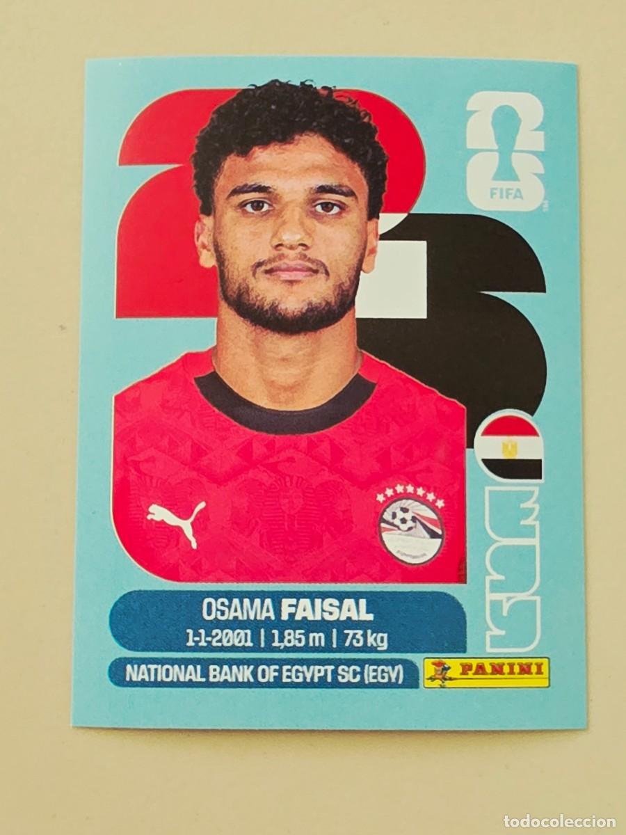 Cromos de F&uacute;tbol: EGY 16 Osama Faisal, Egipto, Panini FIFA World Cup Mundial 2026 Sticker