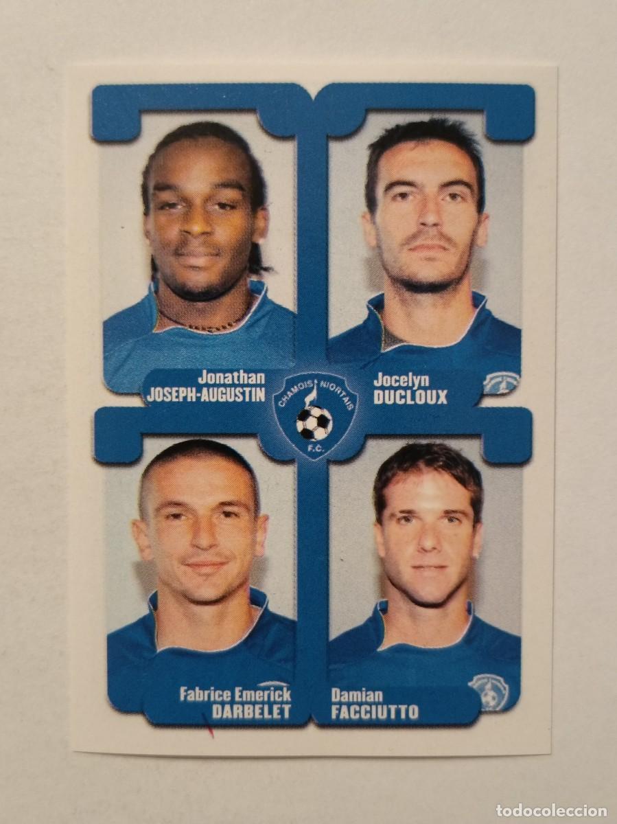 Cromos de F&uacute;tbol: #467 JOSEPH-AUGUSTIN-DUCLOUX-DARBELET-FACCIUTTO (NIORTAIS) LIGUE 1 FOOT 2005 PANINI