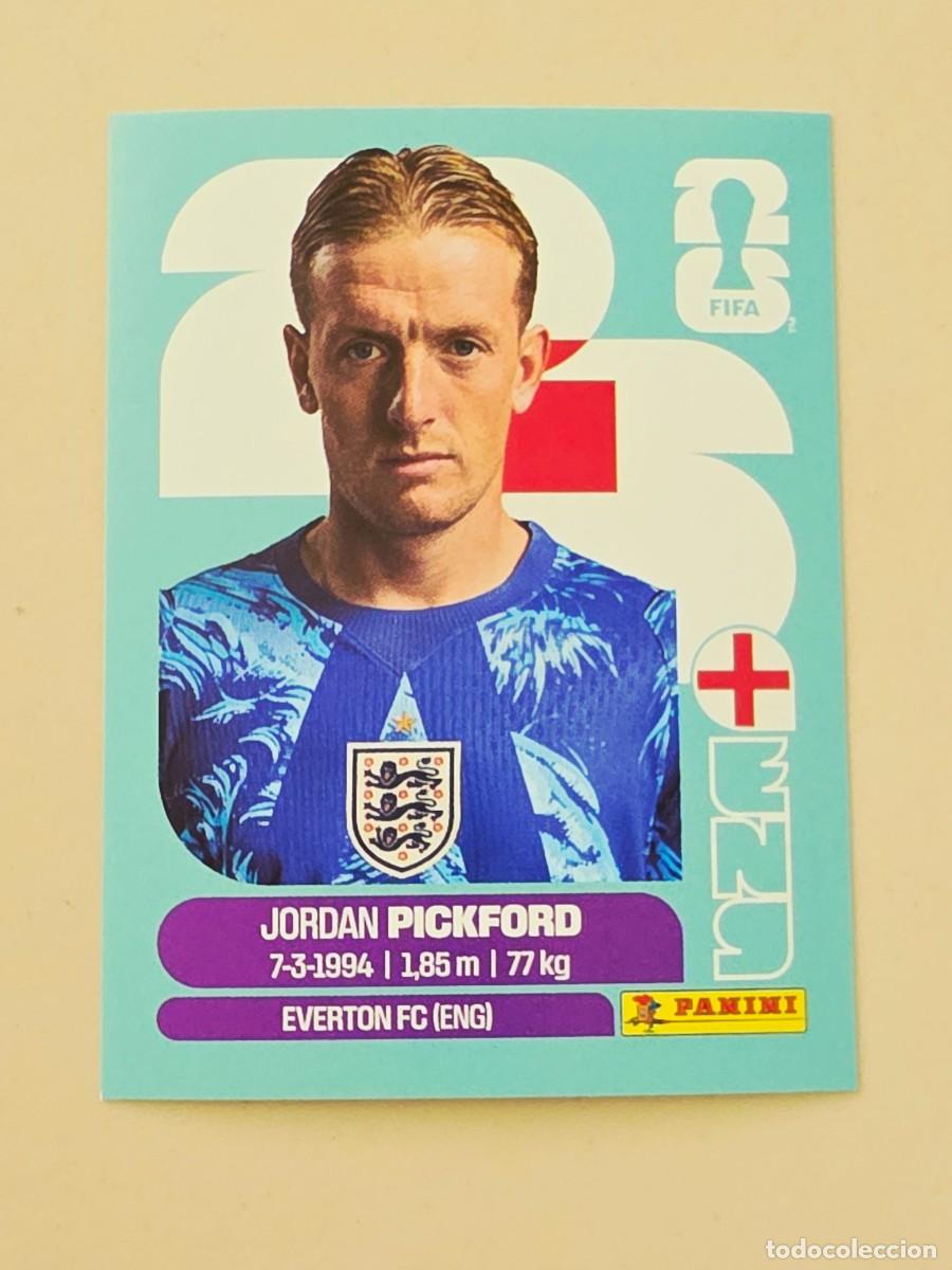 Cromos de F&uacute;tbol: ENG 2 Jordan Pickford, Inglaterra, Panini FIFA World Cup Mundial 2026 Sticker