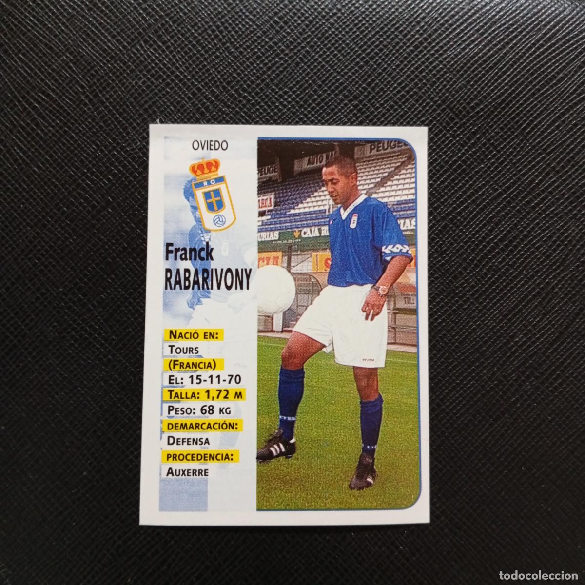 Cromos de F&uacute;tbol: 353 RABARIVONY OVIEDO PANINI 1998 1999 CROMO FUTBOL LIGA 98 99 - VENTANILLA - A20 PG361