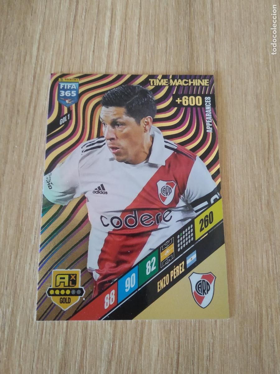 Cromos de F&uacute;tbol: GOL 1 ENZO PEREZ RIVER PLATE CROMO FUTBOL PANINI ADRENALYN 2023-2024 FIFA 365 23-24