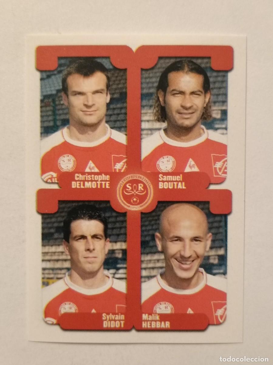 Cromos de F&uacute;tbol: #471 DELMOTTE-BOUTAL-DIDOT-HEBBAR (REIMS) LIGUE 1 FOOT 2005 PANINI