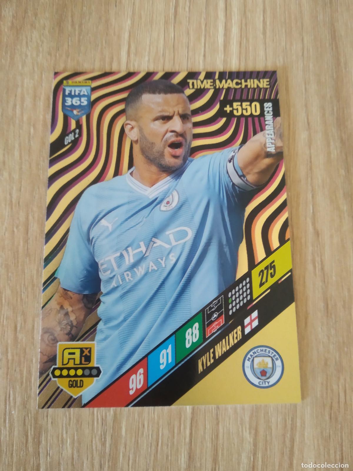 Cromos de F&uacute;tbol: GOL 2 KYLE WALKER MANCHESTER CITY CROMO FUTBOL PANINI ADRENALYN 2023-2024 FIFA 365 23-24