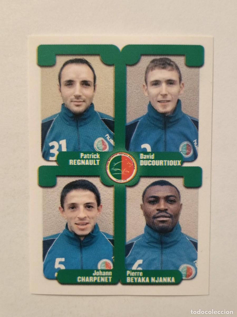 Cromos de F&uacute;tbol: #474 REGNAULT-DUCOURTIOUX-CHARPENET-BEYAKA NJANKA (SEDAN) LIGUE 1 FOOT 2005 PANINI