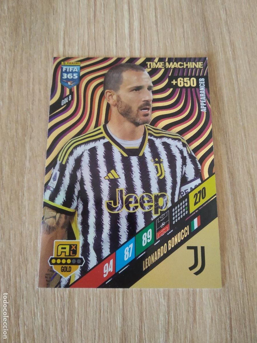 Cromos de F&uacute;tbol: GOL 8 BONUCCI JUVENTUS TURIN CROMO FUTBOL PANINI ADRENALYN 2023-2024 FIFA 365 23-24