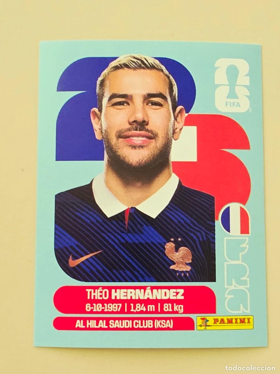 Cromos de F&uacute;tbol: FRA 3 Th&eacute;o Hern&aacute;ndez, Francia, Panini FIFA World Cup Mundial 2026 Sticker