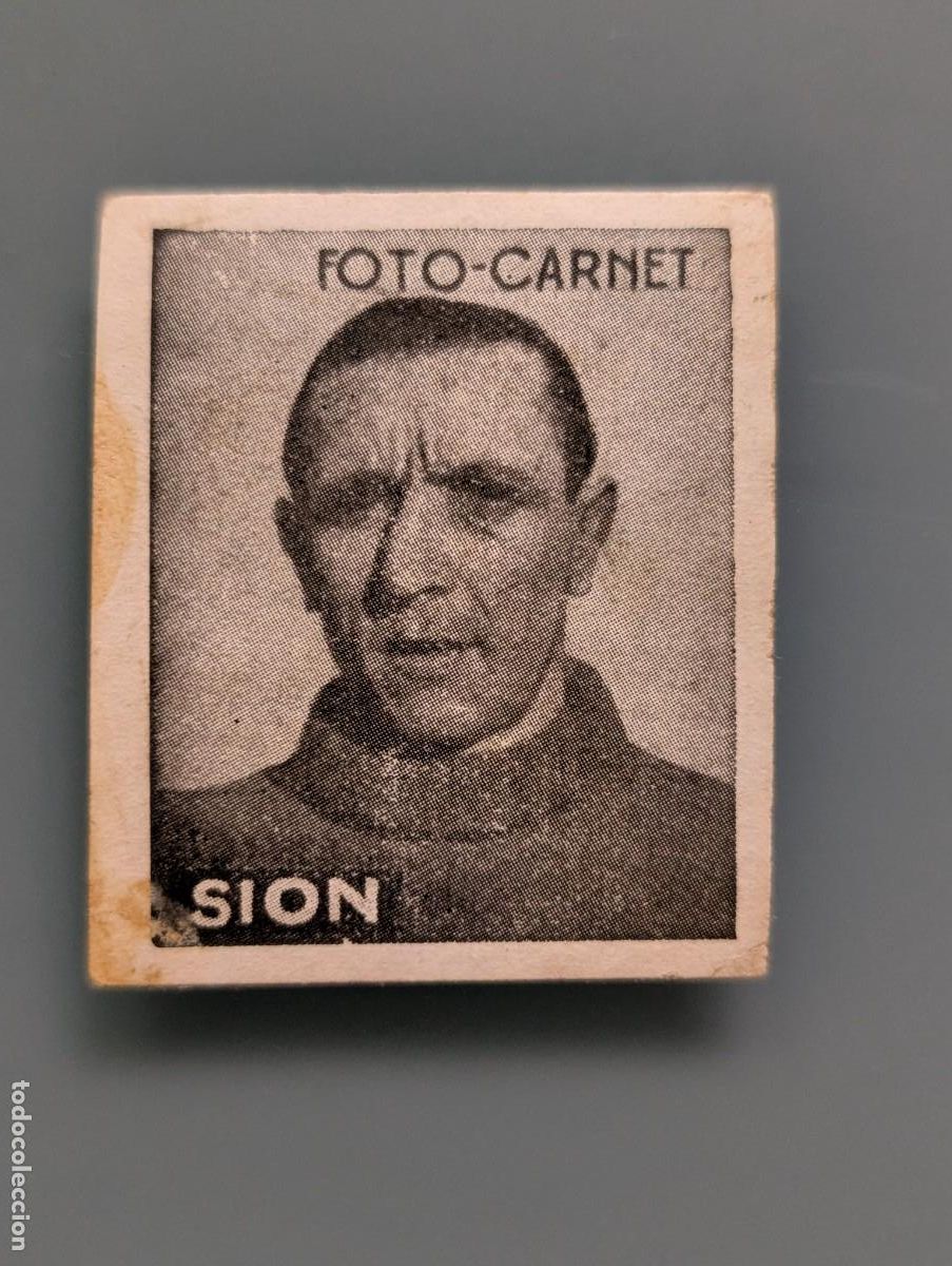 Cromos de F&uacute;tbol: RARO CROMO SION REAL OVIEDO LIGA 1942 1943 1942-43 ED CISNE LIBRETA DEPORTIVA ASTURIAS GIJON