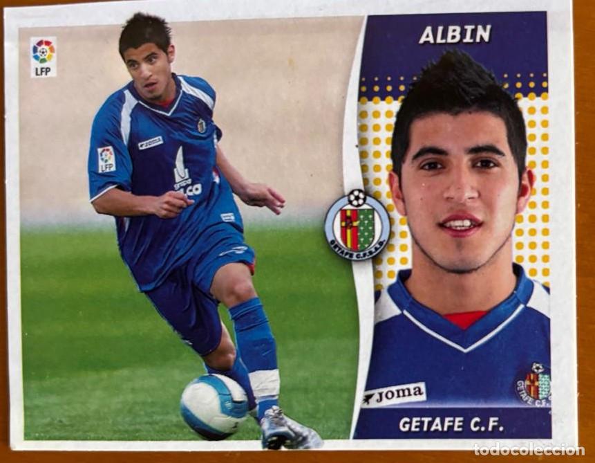 Cromos de F&uacute;tbol: EDICIONES ESTE 2006-2007 06 07 ALBIN (GETAFE) DIF&Iacute;CIL VENTANILLA LEER
