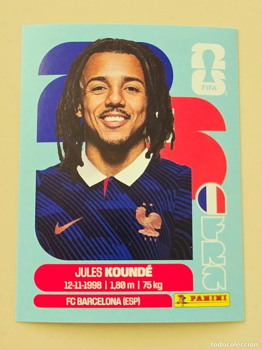 Cromos de F&uacute;tbol: FRA 5 Jules Kound&eacute;, Francia, Panini FIFA World Cup Mundial 2026 Sticker