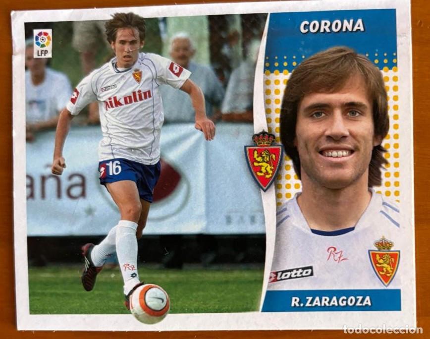 Cromos de F&uacute;tbol: EDICIONES ESTE 2006-2007 06 07 CORONA (ZARAGOZA) DIF&Iacute;CIL VENTANILLA LEER