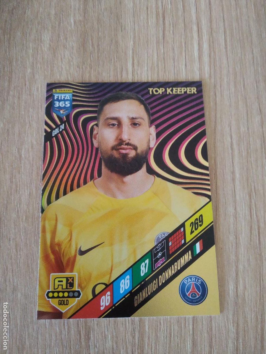 Cromos de F&uacute;tbol: GOL 24 DONNARUMMA PARIS SAINT GERMAIN CROMO FUTBOL PANINI ADRENALYN 2023-2024 FIFA 365 23-24