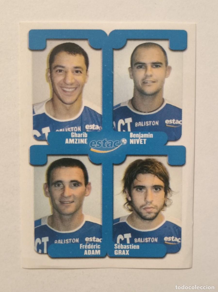 Cromos de F&uacute;tbol: #480 AMZINE-NIVET-ADAM-GRAX (TROYES) LIGUE 1 FOOT 2005 PANINI