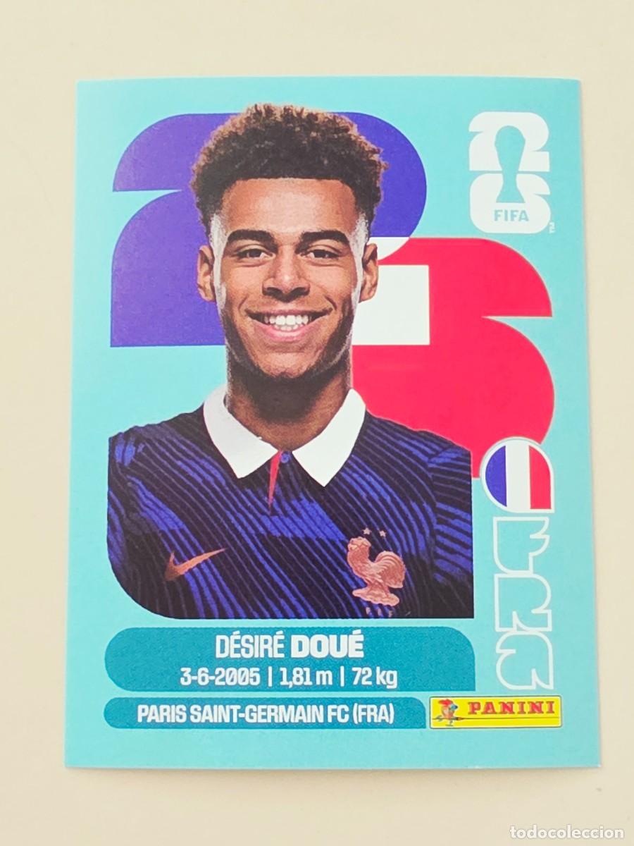 Cromos de F&uacute;tbol: FRA 17 D&eacute;sir&eacute; Dou&eacute;, Francia, Panini FIFA World Cup Mundial 2026 Sticker