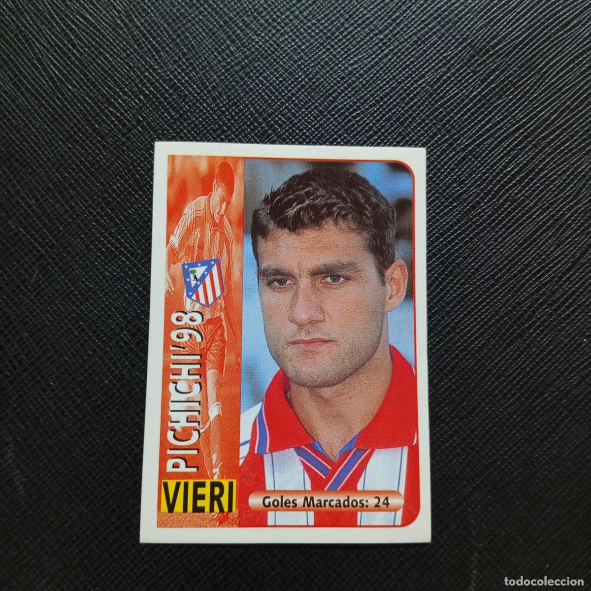 Cartes &agrave; collectionner de Football: 7 VIERI AT MADRID PANINI 1998 1999 CROMO FUTBOL LIGA 98 99 - SIN PEGAR - A64 PG7