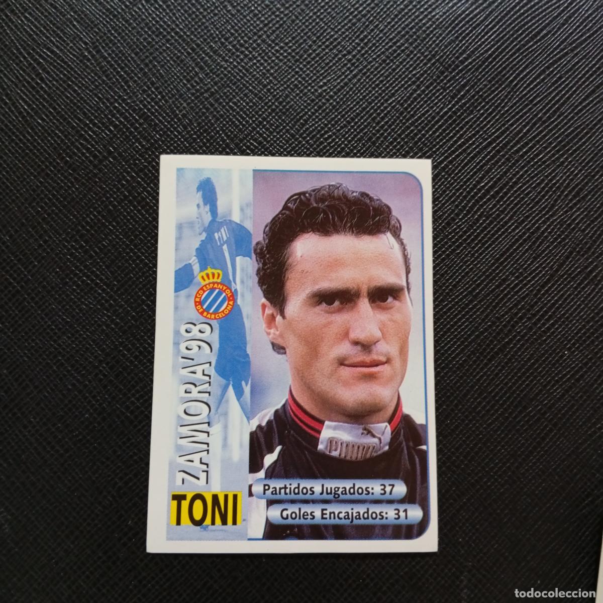 Cartes &agrave; collectionner de Football: 8 TONI ESPA&Ntilde;OL PANINI 1998 1999 CROMO FUTBOL LIGA 98 99 - SIN PEGAR - A64 PG7