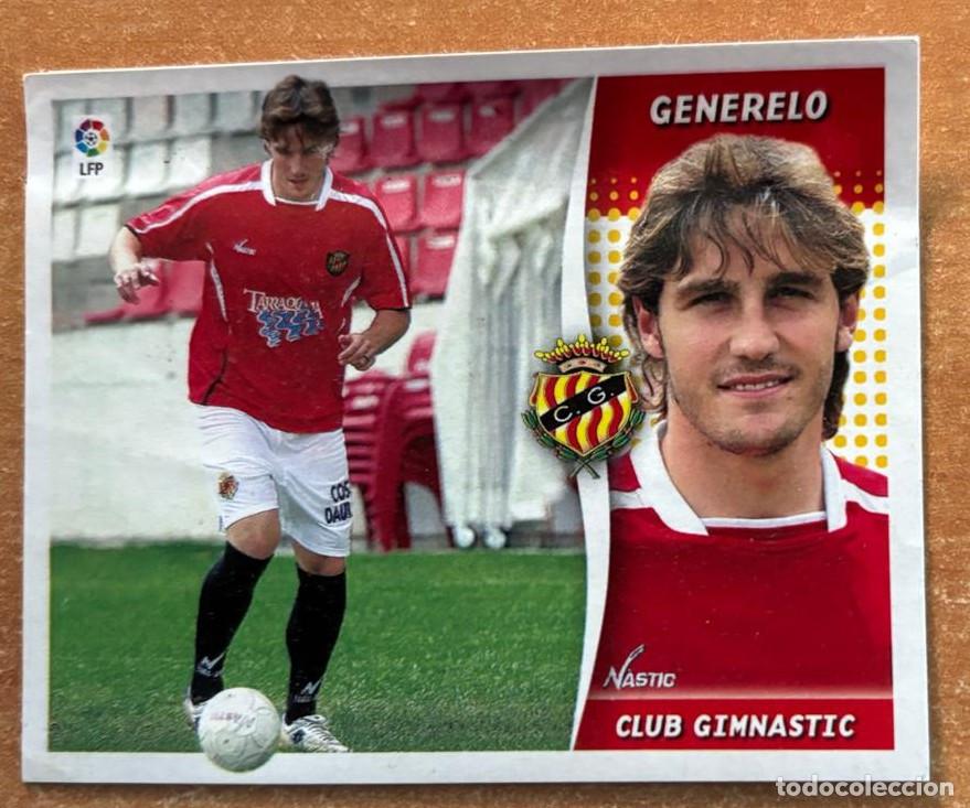Cartes &agrave; collectionner de Football: EDICIONES ESTE 2006-2007 06 07 GENERELO (GIMNASTIC) DOBLE VERSI&Oacute;N VENTANILLA LEER