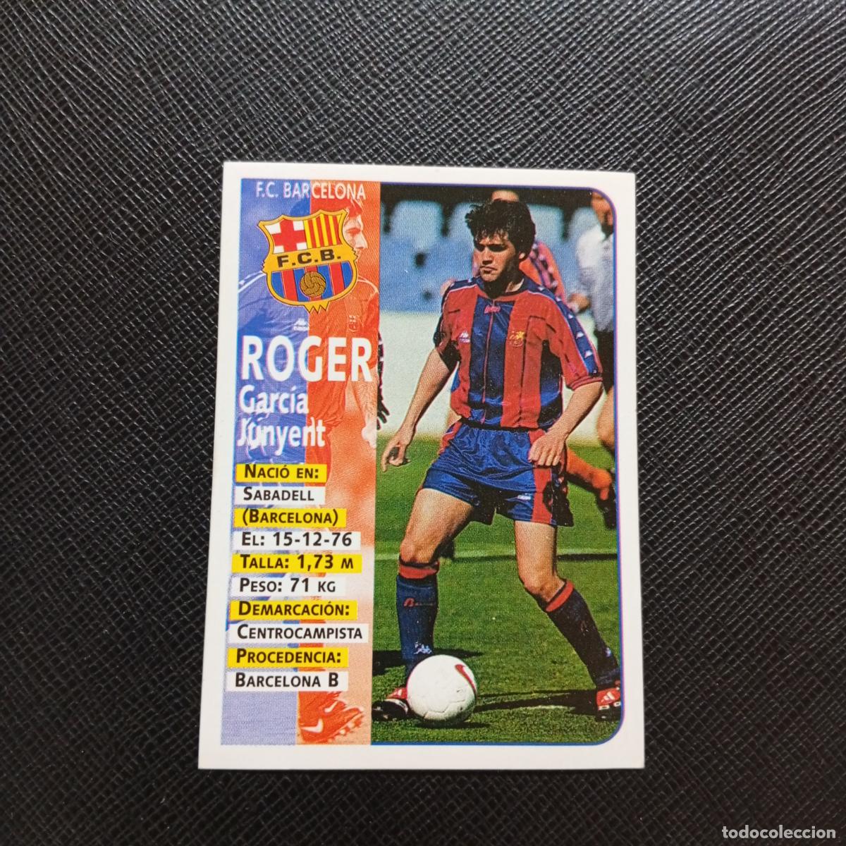 Cromos de F&uacute;tbol: 11 ROGER BARCELONA PANINI 1998 1999 CROMO FUTBOL LIGA 98 99 - SIN PEGAR - A64 PG8