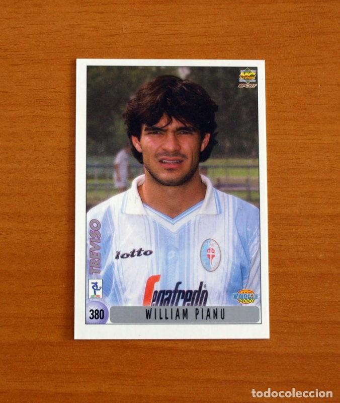 Cromos de F&uacute;tbol: Treviso -N&ordm; 380 Wlliam Pianu-Gabriele Aldegani -Mundicromo 1999-2000-99-00 Calciatori-Italia