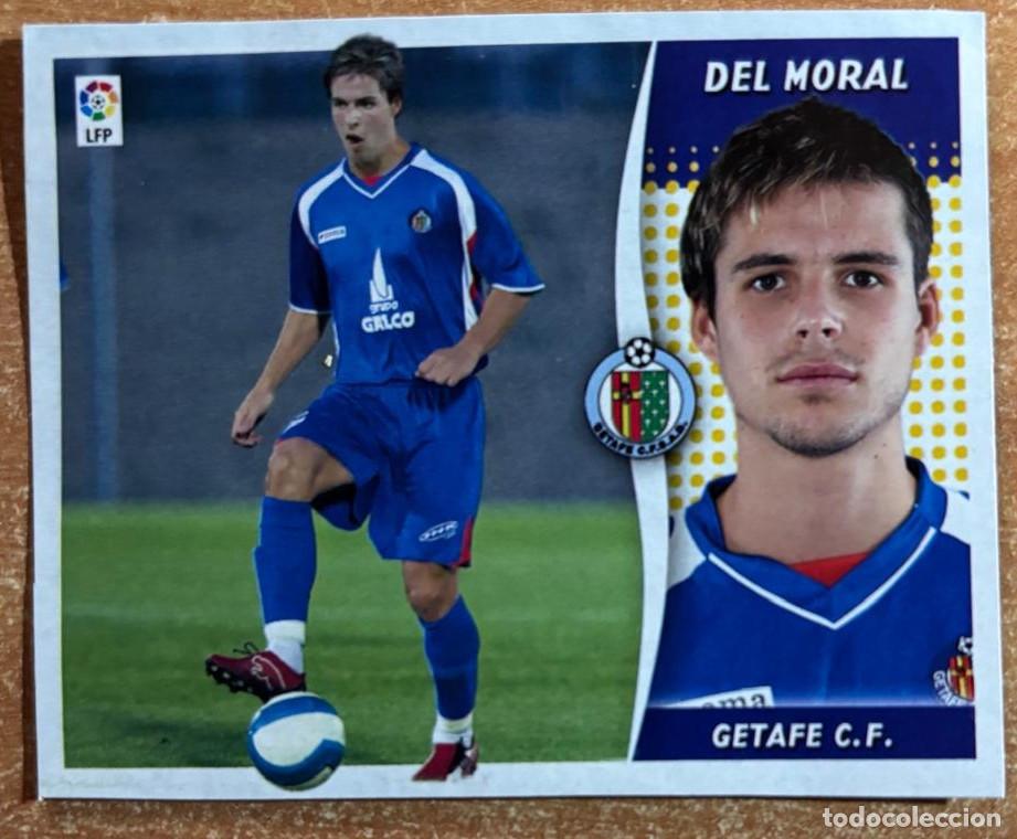 Cromos de F&uacute;tbol: EDICIONES ESTE 2006-2007 06 07 DEL MORAL (GETAFE) DIF&Iacute;CIL RECORTADO LEER