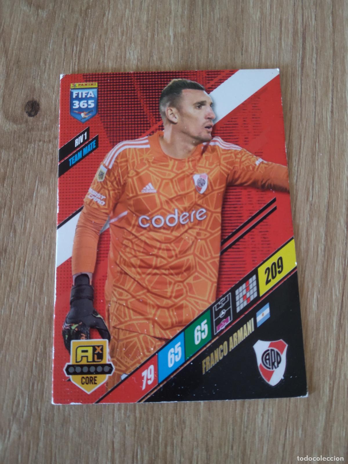 Cromos de F&uacute;tbol: RIV 1 FRANCO ARMANI RIVER PLATE CROMO FUTBOL PANINI ADRENALYN 2023-2024 FIFA 365 23-24