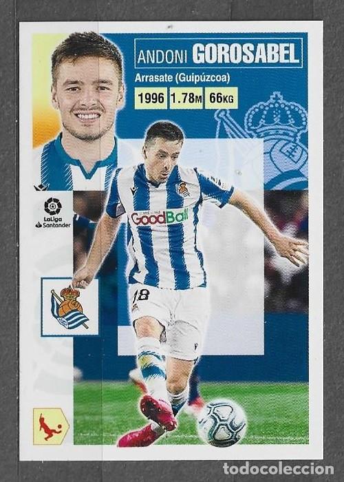 Cromos de F&uacute;tbol: Liga este 20/21 - Gorosabel - N&ordm; 6b - Real Sociedad
