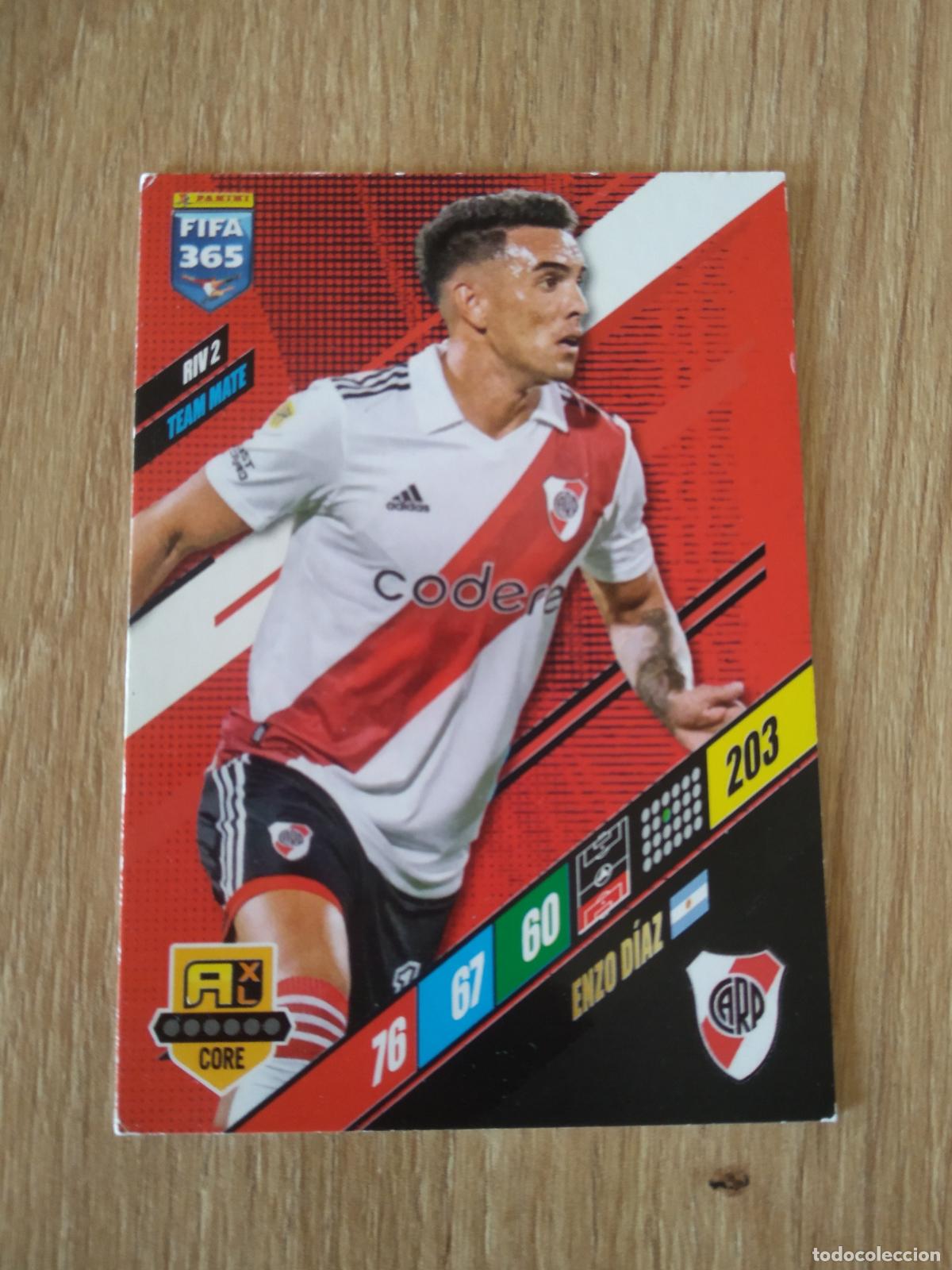 Cromos de F&uacute;tbol: RIV 2 ENZO DIAZ RIVER PLATE CROMO FUTBOL PANINI ADRENALYN 2023-2024 FIFA 365 23-24