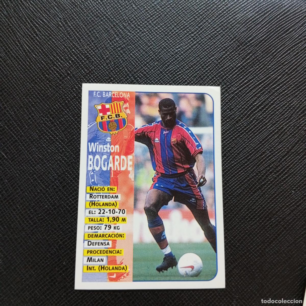 Cromos de F&uacute;tbol: 15 BOGARDE BARCELONA PANINI 1998 1999 CROMO FUTBOL LIGA 98 99 - SIN PEGAR - A64 PG9