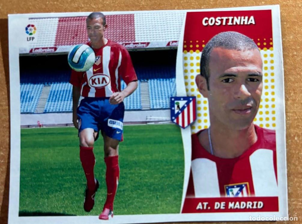 Cromos de F&uacute;tbol: EDICIONES ESTE 2006-2007 06 07 COSTINHA (ATLETICO MADRID) DIF&Iacute;CIL RECORTADO LEER
