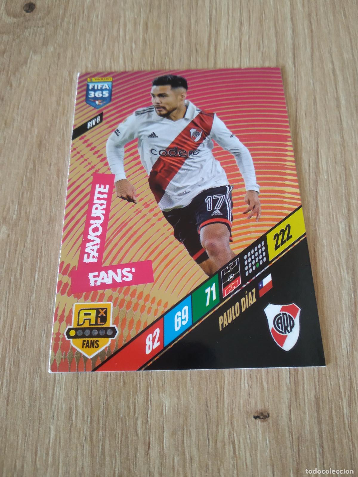 Cromos de F&uacute;tbol: RIV 6 PAULO DIAZ RIVER PLATE CROMO FUTBOL PANINI ADRENALYN 2023-2024 FIFA 365 23-24