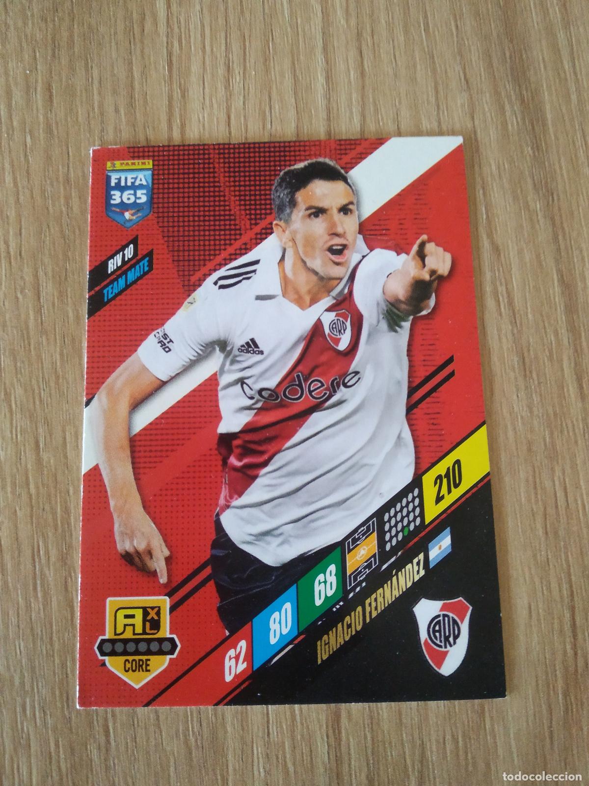 Cromos de F&uacute;tbol: RIV 10 IGNACIO FERNANDEZ RIVER PLATE CROMO FUTBOL PANINI ADRENALYN 2023-2024 FIFA 365 23-24