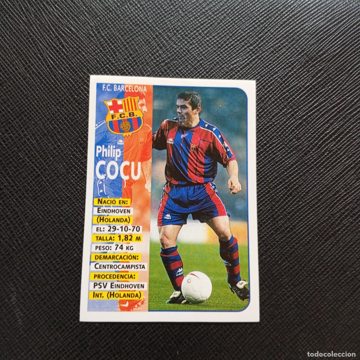 Cromos de F&uacute;tbol: 20 COCU BARCELONA PANINI 1998 1999 CROMO FUTBOL LIGA 98 99 - SIN PEGAR - A64 PG11