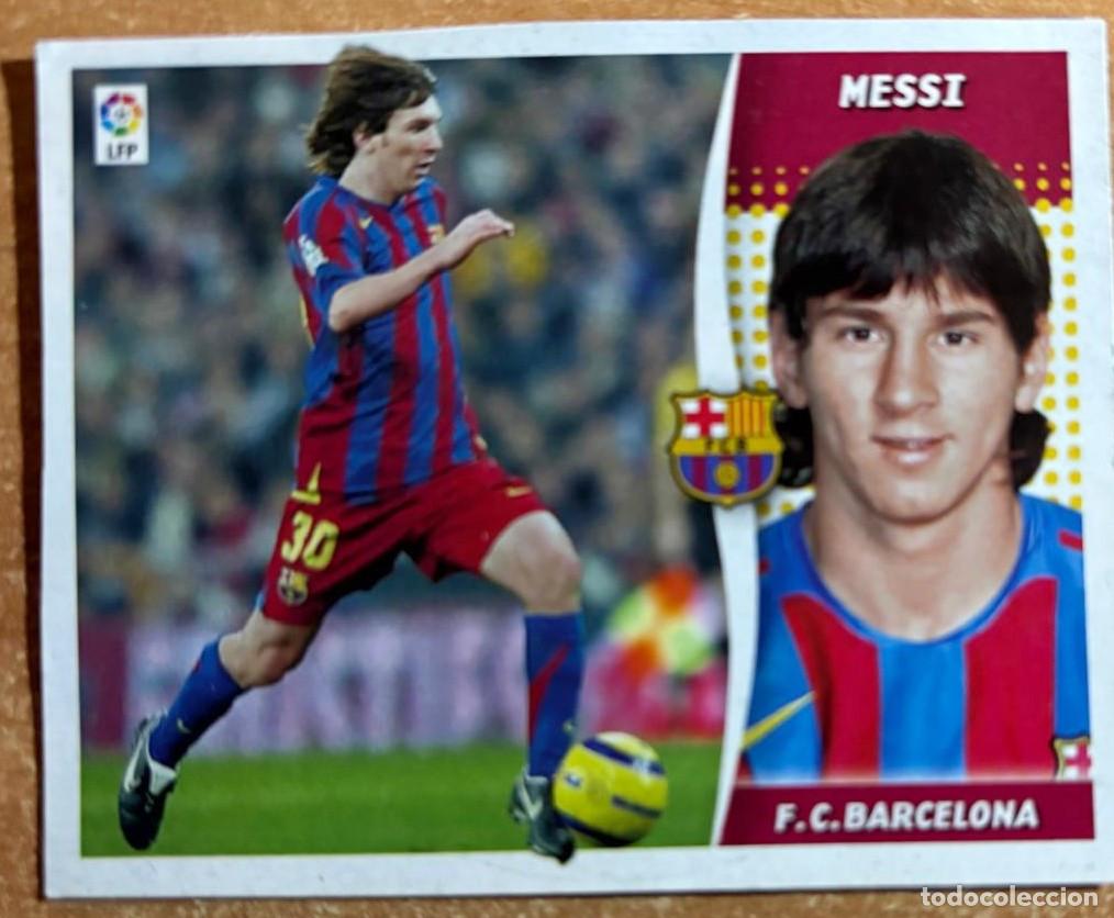Cromos de F&uacute;tbol: EDICIONES ESTE 2006-2007 06 07 MESSI (FC BARCELONA) RECORTADO LEER
