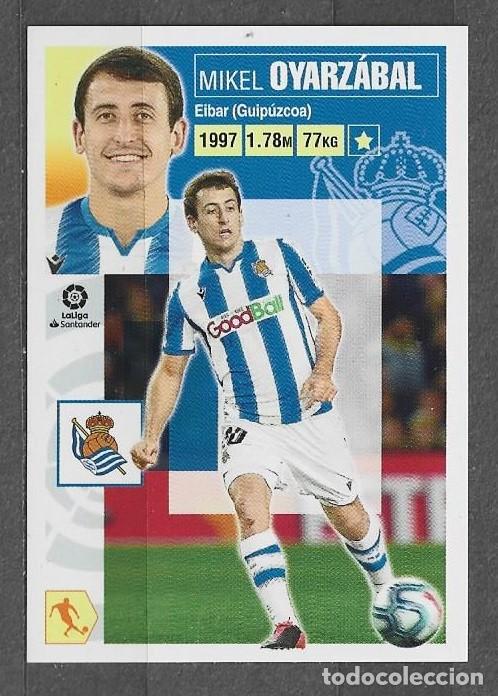Cromos de F&uacute;tbol: Liga este 20/21 - Oyarz&aacute;bal - N&ordm; 13 - Real Sociedad