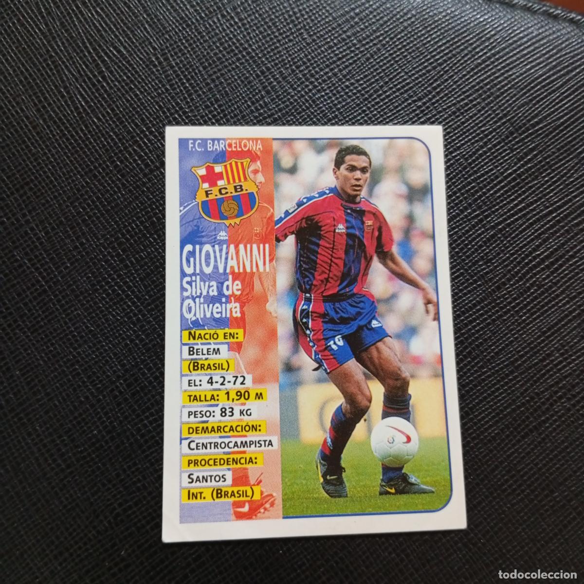 Cromos de F&uacute;tbol: 24 GIOVANNI BARCELONA PANINI 1998 1999 CROMO FUTBOL LIGA 98 99 - SIN PEGAR - A64 PG12