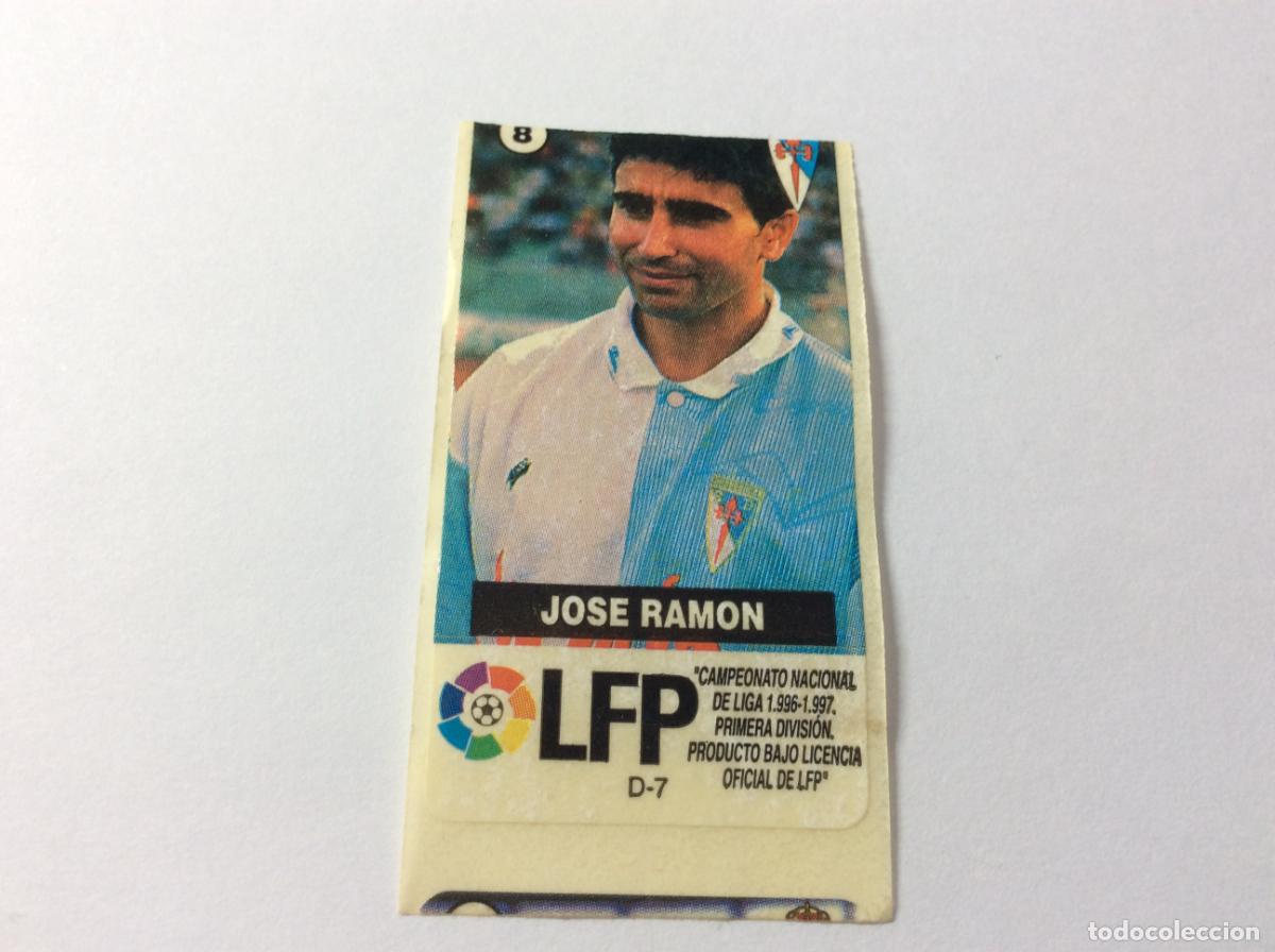 Cromos de F&uacute;tbol: Jos&eacute; Ram&oacute;n SD Compostela Chicles Vidal 96 97 La liga de las estrellas