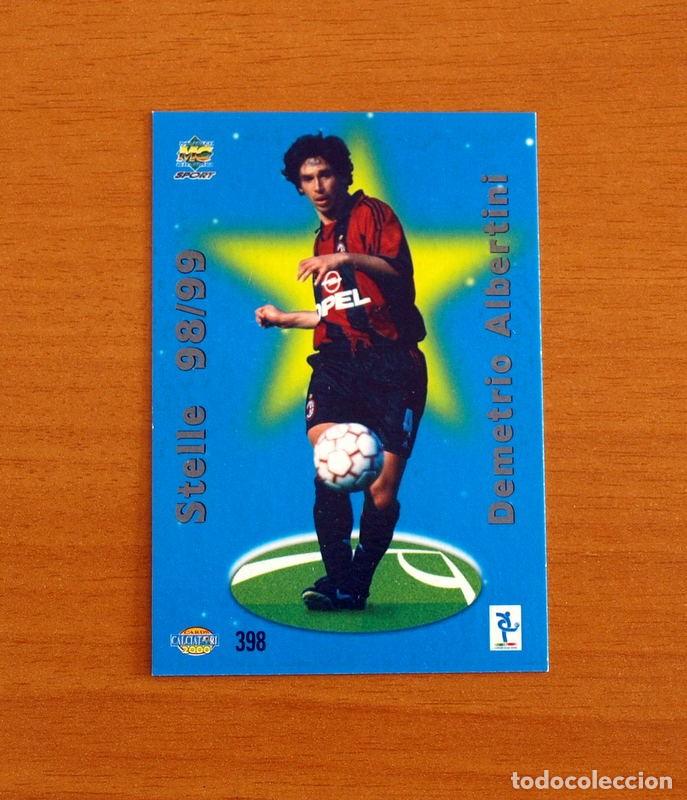 Cromos de F&uacute;tbol: Mil&aacute;n -N&ordm; 398 Albertini - Stelle 98-99 -Mundicromo 1999-2000-99-00 Calciatori-Italia