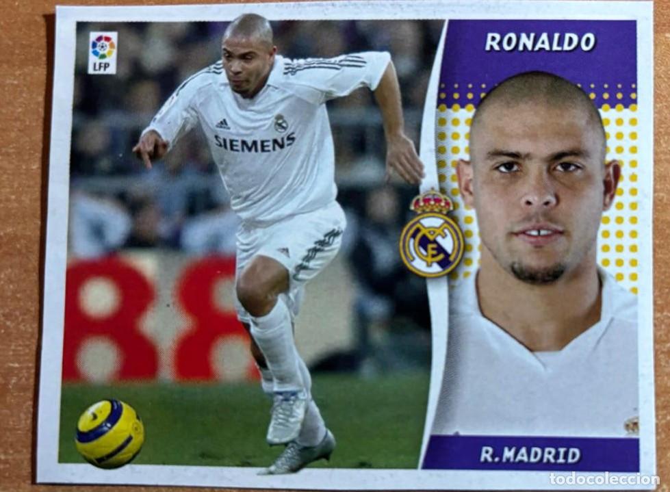 Cromos de F&uacute;tbol: EDICIONES ESTE 2006-2007 06 07 RONALDO (REAL MADRID) RECORTADO LEER