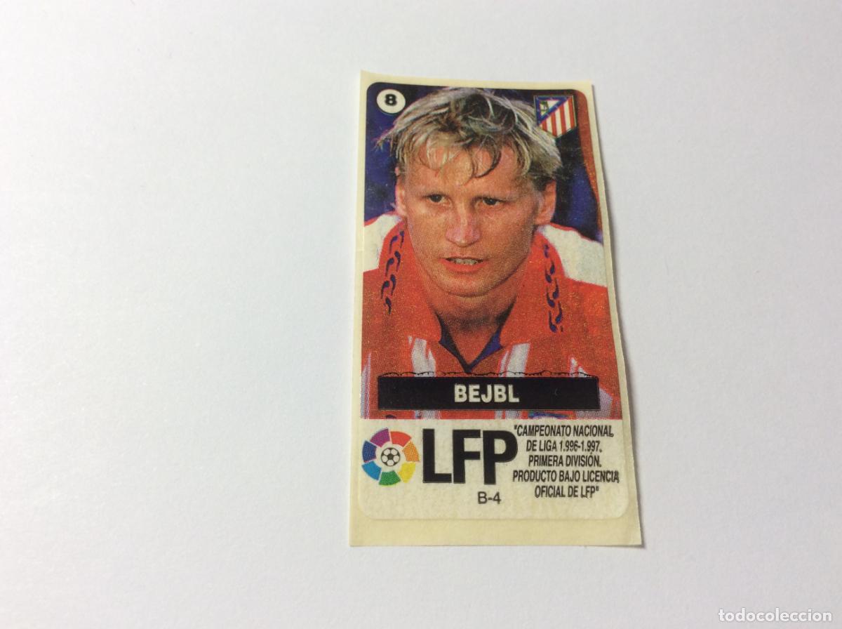Cromos de F&uacute;tbol: Bejbl Atl&eacute;tico de Madrid Chicles Vidal 96 97 La liga de las estrellas
