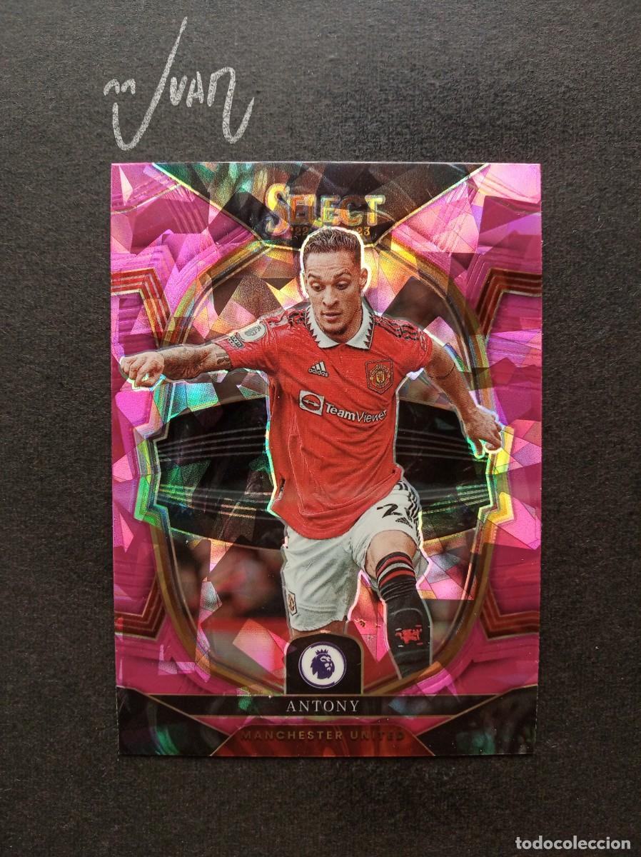 Cromos de F&uacute;tbol: 68 PARALELA PINK ICE ANTONY MANCHESTER UNITED BETIS 25 26 ⚽ PANINI &reg; PREMIER 2022 2023 22 23 NUEVO