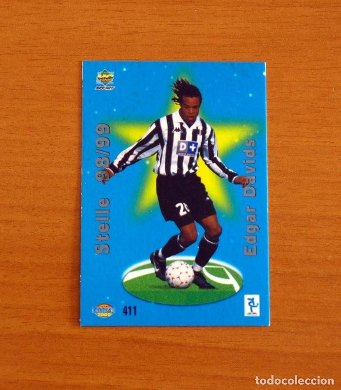 Cromos de F&uacute;tbol: Juventus -N&ordm; 411 Davids - Stelle 98-99 -Mundicromo 1999-2000-99-00 Calciatori-Italia