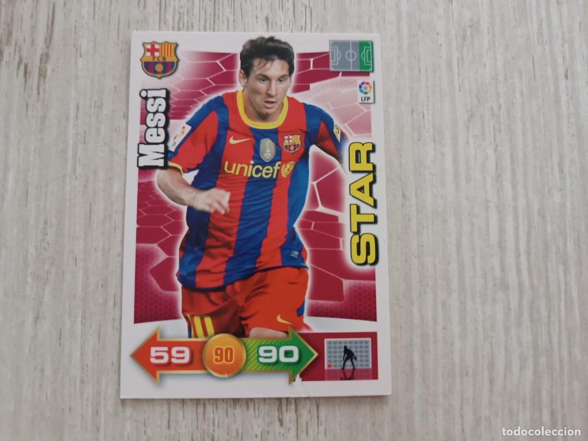 Cromos de F&uacute;tbol: MESSI ADRENALYN 10 11 2010 2011