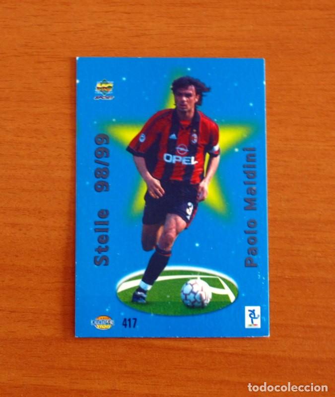 Football Stickers: Mil&aacute;n -N&ordm; 417 Maldini - Stelle 98-99 -Mundicromo 1999-2000-99-00 Calciatori-Italia