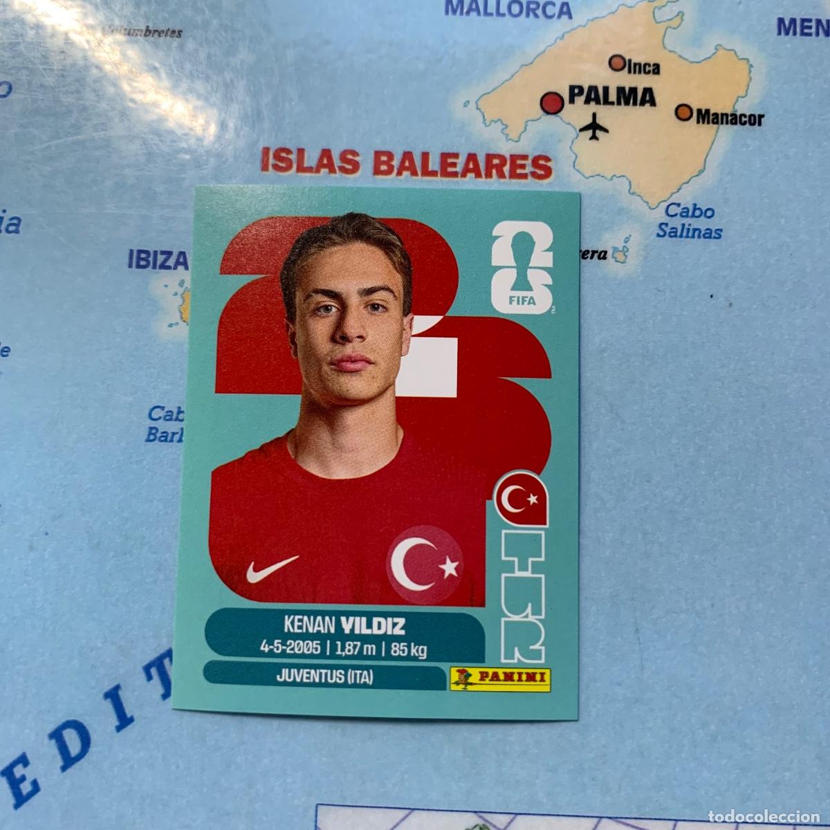 Cromos de F&uacute;tbol: Turqu&iacute;a n&uacute;mero 20 cromo panini Mundial Fifa World Cup 2026